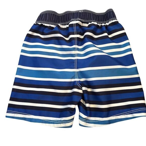 Old Navy Boys Striped Swim Shorts Size 2T Multicolor Quick-Dry - Picture 2 of 4